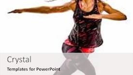  Presentation with race - PPT theme with one-african-mixed-race-mature background and a white colored foreground