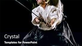  Presentation with black man - Amazing slide deck having studio shot isolated on black backdrop and a black colored foreground