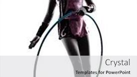  Presentation with rhythmic gymnastics gymnastics - 