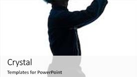  Presentation with despair - Audience pleasing PPT theme consisting of one-caucasian-repairman-worker-despair backdrop and a white colored foreground