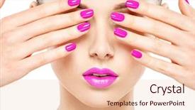  Presentation with bright - Slide deck featuring one color - close-up face of a beautiful background and a lemonade colored foreground