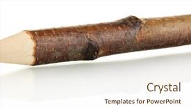  Presentation with colorful - Amazing PPT theme having one color - colorful wooden pencil isolated backdrop and a sky blue colored foreground