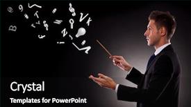  Presentation with young business man - Cool new slides with one direction band - side view of a young backdrop and a black colored foreground