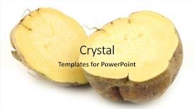  Presentation with fresh cut fruits vegetables - Amazing theme having one fresh cut turnip brassica backdrop and a  colored foreground