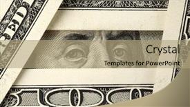  Presentation with all on one robot - Cool new slide deck with one hundred u s dollar backdrop and a coral colored foreground