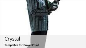  Presentation with effervescent - Presentation with one man man pajamas taking medicine effervescent stomach ache pain in pajamas silhouettes on white background background and a white colored foreground