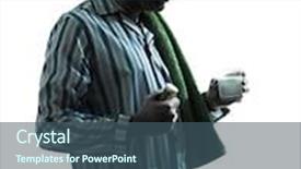  Presentation with effervescent - PPT layouts enhanced with one man man pajamas taking medicine effervescent stomach ache pain in pajamas silhouettes on white background background and a ocean colored foreground