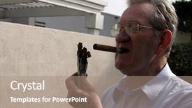  Presentation with burn - Beautiful presentation featuring one million dollars - money to burn lighting backdrop and a  colored foreground