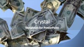  Presentation with cash - Audience pleasing slide deck consisting of one million dollars - piled cash on a mirror backdrop and a gray colored foreground