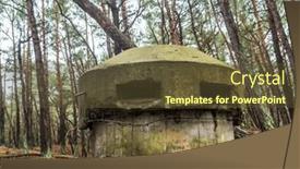  Presentation with world war one - Presentation design with one-of-several-historical-second background and a tawny brown colored foreground