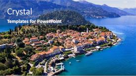  Presentation with italy - PPT theme enhanced with one-of-the-most-beautiful background and a ocean colored foreground