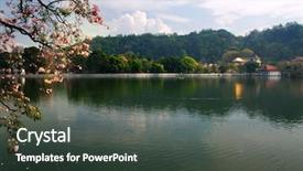  Presentation with buddha - PPT layouts with one of the most famous landmarks on sri lanka temple of the tooth dalada maligava this buddhist shrine in the city of kandy contains relic of the buddha background and a dark gray colored foreground