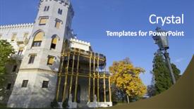  Presentation with czech republic - Theme enhanced with one of the most visit background and a  colored foreground