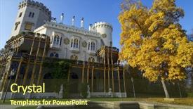  Presentation with czech republic - Presentation design with one of the most visit background and a  colored foreground