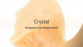  Presentation with white cheese - Amazing slide set having one parmesan cheese shred isolated backdrop and a  colored foreground