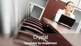  Presentation with entrepreneur - Presentation theme featuring welcoming the warm spring background and a light gray colored foreground