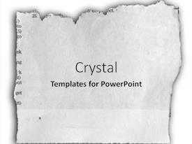 Paper Rip Animation Powerpoint One Piece Of Ripped Paper PPT template 5 | CrystalGraphics