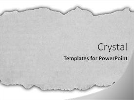 Paper Rip Animation Powerpoint One Piece Of Ripped Paper PPT template 85 | CrystalGraphics