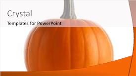  Presentation with fresh water splash green apple isolated white - Presentation design consisting of one pumpkin isolated on white background and a white colored foreground