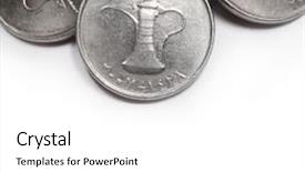  Presentation with abu dhabi united arab emirates - Slide deck featuring one uae dirham with image background and a  colored foreground