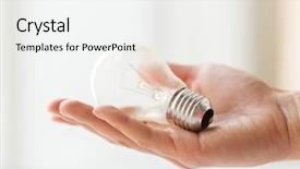  Presentation with recycling - Presentation consisting of onesource - recycling electricity environment and ecology background and a white colored foreground