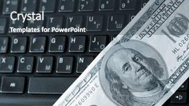  Presentation with online payment - Beautiful theme featuring online cash payment backdrop and a tawny brown colored foreground