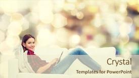  Presentation with transport and future technology concept - Slides enhanced with online furniture - technology and happy people concept background and a cream colored foreground