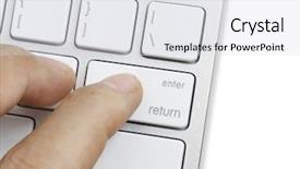  Presentation with now - Colorful slide set enhanced with online immage storese - fingers to the keyboard buy backdrop and a light gray colored foreground