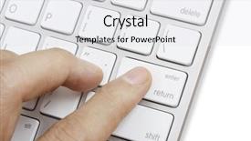  Presentation with now - Beautiful slide set featuring online immage storese - fingers to the keyboard buy backdrop and a white colored foreground