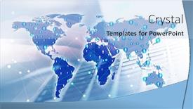  Presentation with job search - Theme enhanced with online-recruitment-and-job-search background and a light blue colored foreground