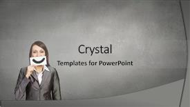  Presentation with emotions - Slides enhanced with only positive emotions background and a light gray colored foreground