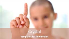  Presentation with digital - Theme consisting of only put your text here background and a coral colored foreground