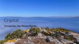  Presentation with atlantic - PPT theme consisting of ons-island-atlantic-islands-national background and a light blue colored foreground