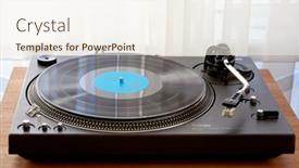  Presentation with record player - 