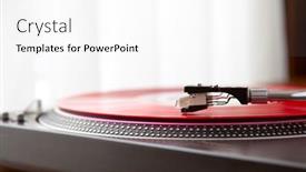  Presentation with record player - 