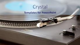  Presentation with record player - 