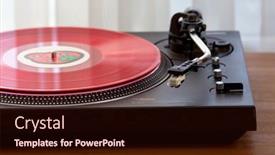  Presentation with record player - 