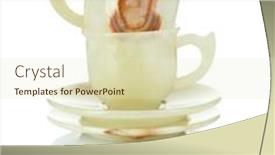  Presentation with marble - Amazing slide deck having onyx-or-marble-stone-empty backdrop and a soft green colored foreground