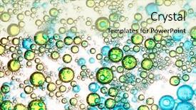 Presentation with cells - Beautiful presentation featuring oocyte - cells background backdrop and a soft green colored foreground