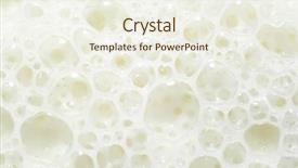  Presentation with lentil milk - Slide deck enhanced with opaque - background with the image background and a sky blue colored foreground