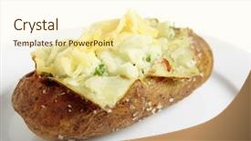  Presentation with idaho - Audience pleasing PPT theme consisting of open and creamed with butter backdrop and a cream colored foreground