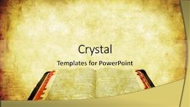  Presentation with sandstone - Presentation theme having open bible over grunge sandstone background and a blonde colored foreground