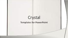  Presentation with flip book - Cool new theme with open book with empty pages backdrop and a white colored foreground