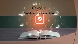  Presentation with business book - 