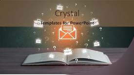  Presentation with business book - 