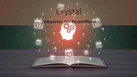  Presentation with business book - 