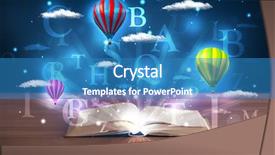  Presentation with fantasy - Theme with imitation - relieve stress lets have background and a light gray colored foreground