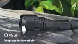  Presentation with country - PPT theme having open-country-stone-flashlight background and a  colored foreground