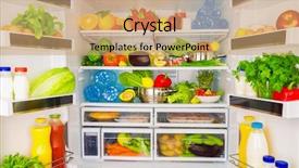  Presentation with organic - Presentation theme with family of four people portrait in city park kids kissing perents background and a ocean colored foreground