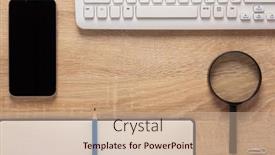  Presentation with stationary - PPT theme enhanced with open-notepad-and-stationary-supplies background and a  colored foreground